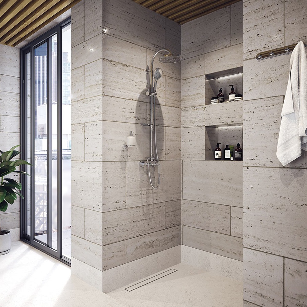 Sistem dus FERRO Algeo NP71-BAG7U, 3 functii, argintiu