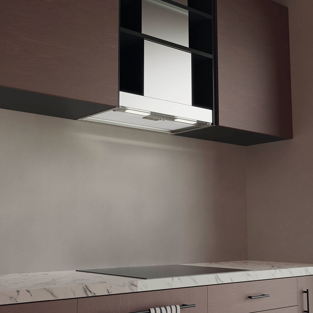 Hota incorporabila CATA Armonia 60 X, 1 motor, 645 m3/h, L 60 cm, inox