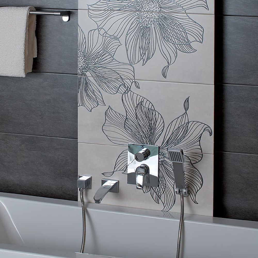 Para dus FERRO Quadro S110, 1 functie, crom