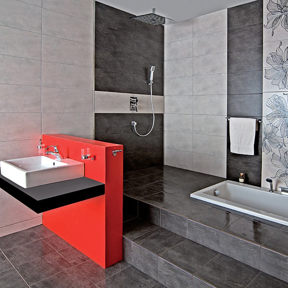 Para dus FERRO Quadro S110, 1 functie, crom