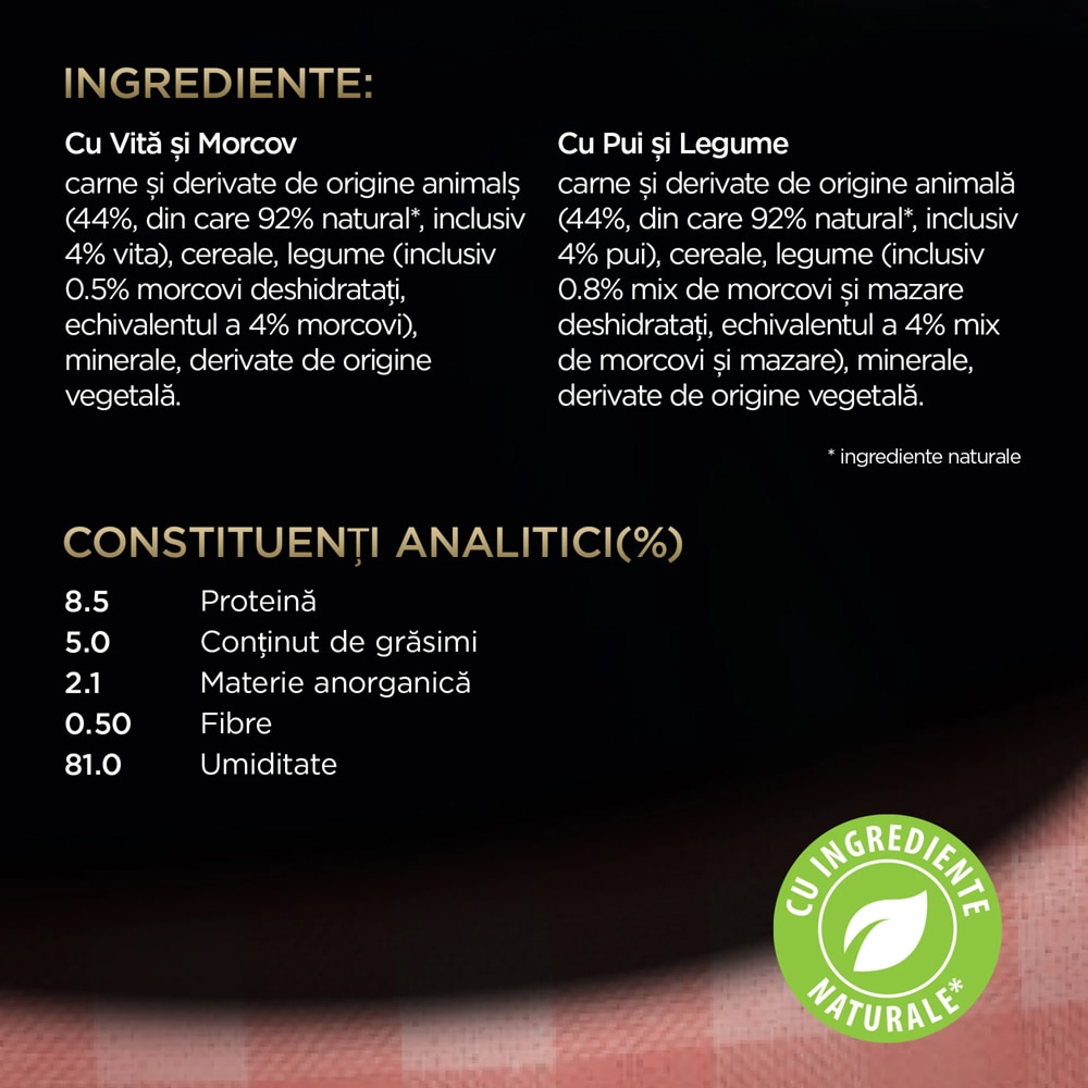 Hrana umeda pentru caini CESAR, Adult, Mix in sos, 13 x 4 x 100 g