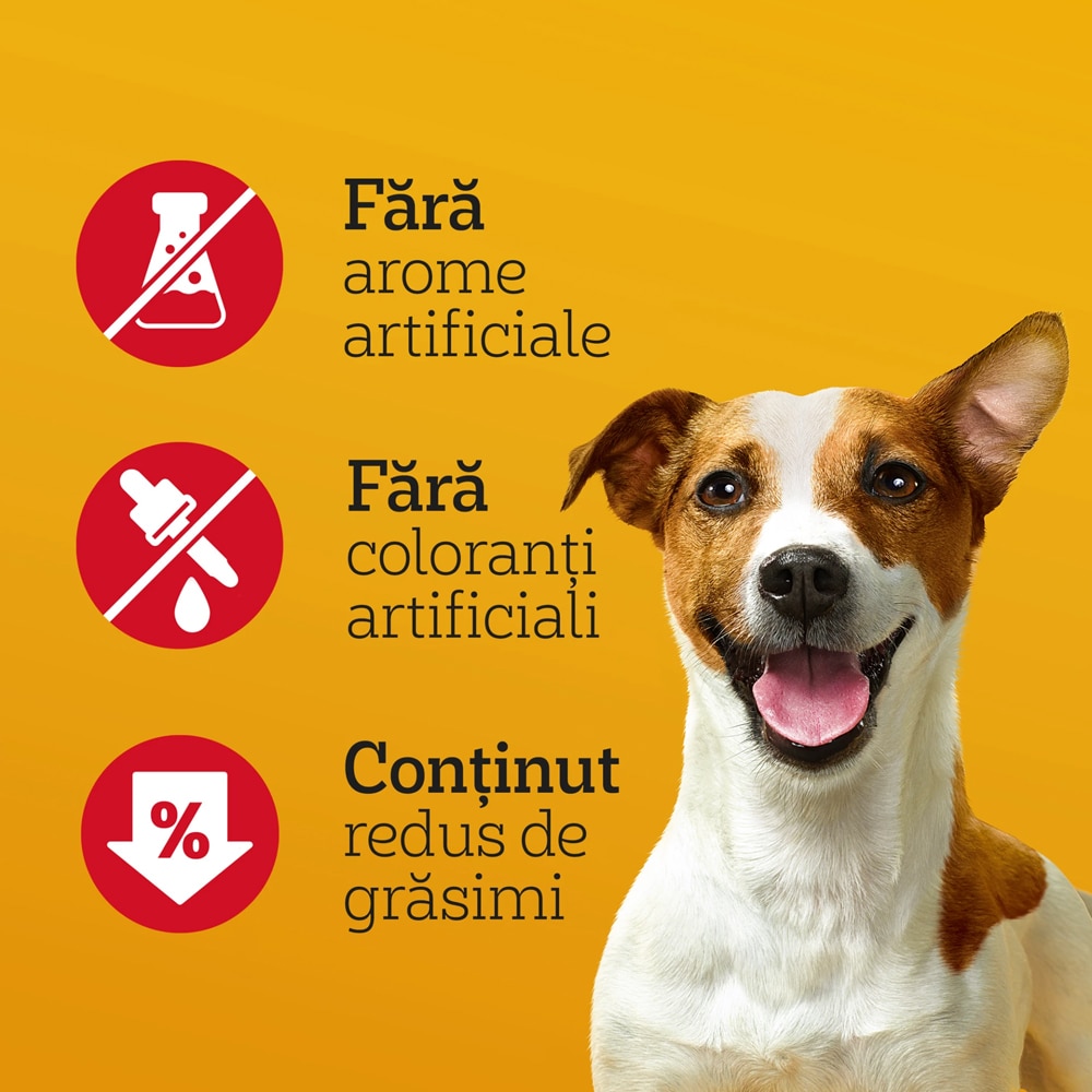 Recompense pentru caini PEDIGREE Jumbone, Vita, 8 x 160 g