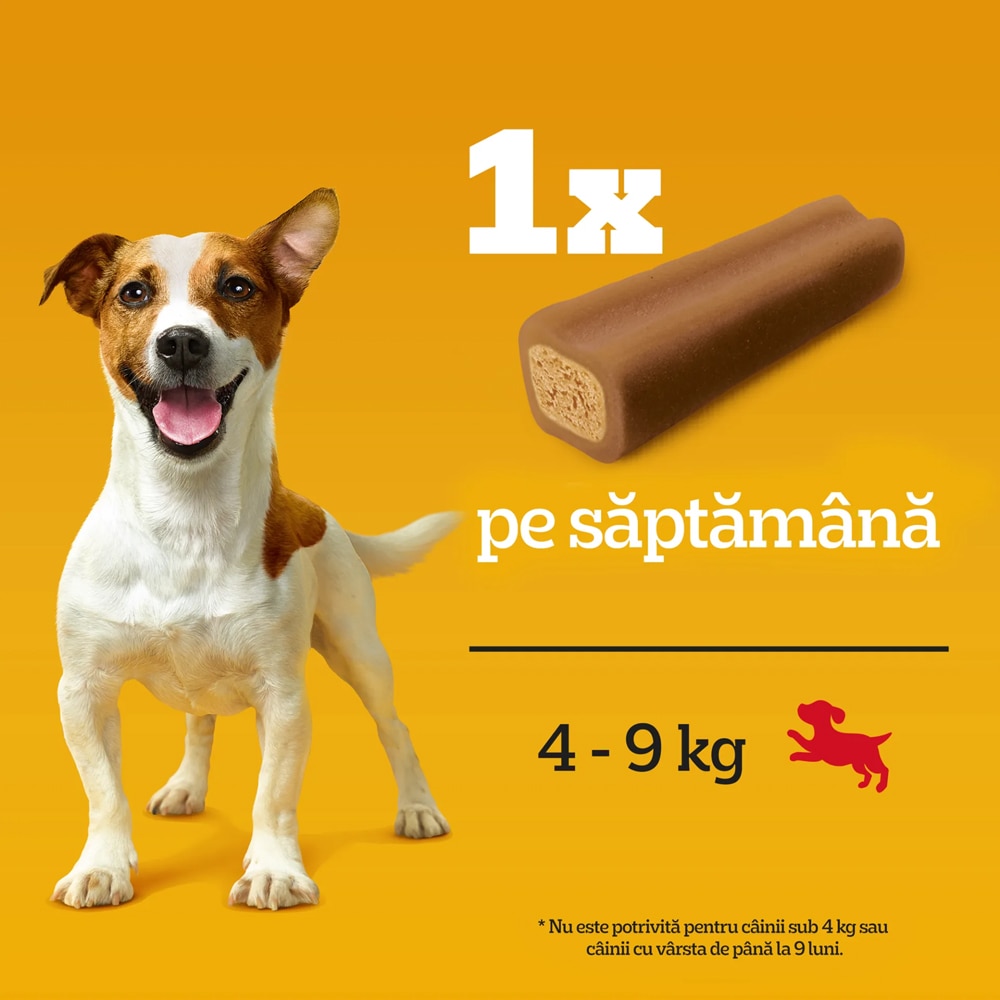 Recompense pentru caini PEDIGREE Jumbone, Vita, 8 x 160 g