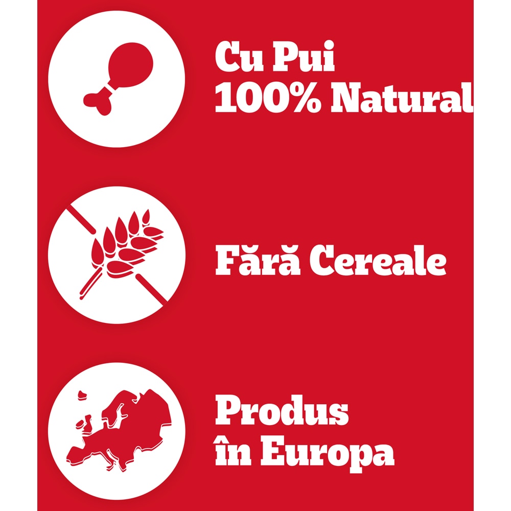 Recompense pentru caini PEDIGREE Ranchos Jerkies, Pui, 7 x 70 g