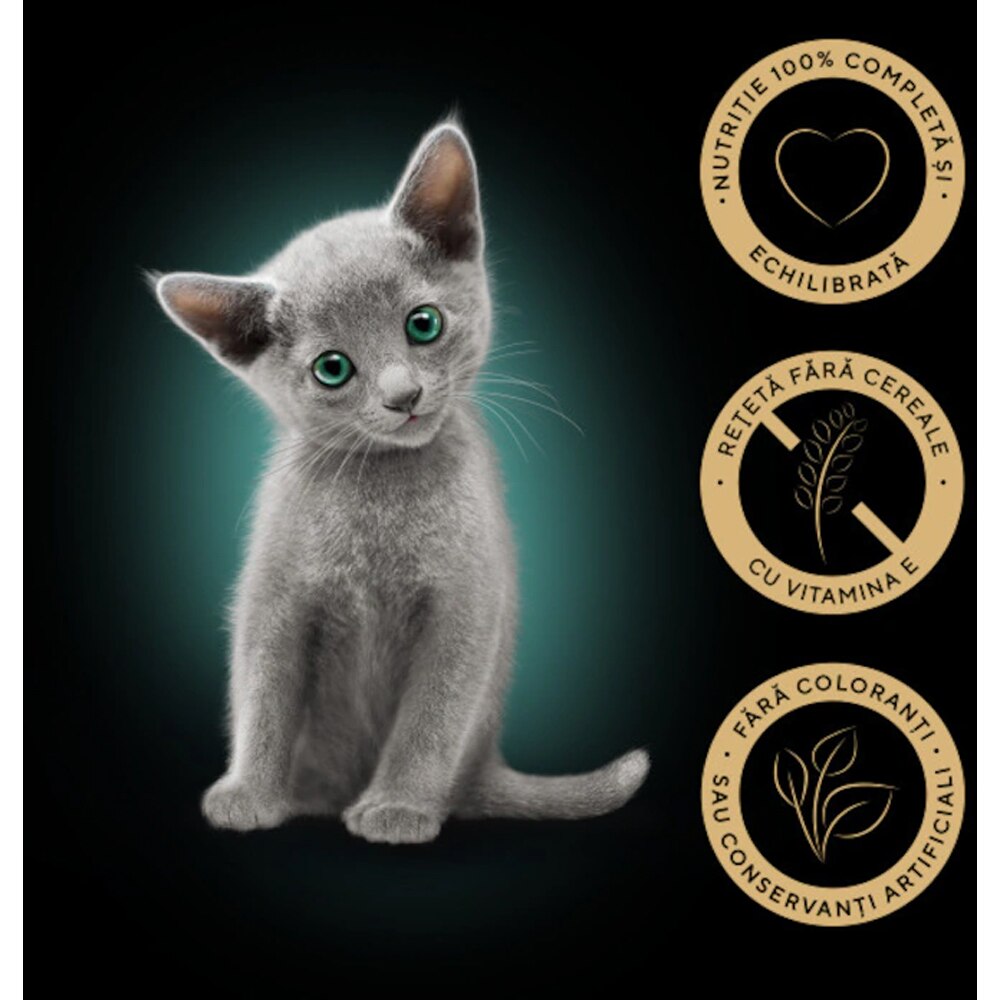 Hrana umeda pentru pisici SHEBA, Junior, Pui in sos, 28 x 85 g