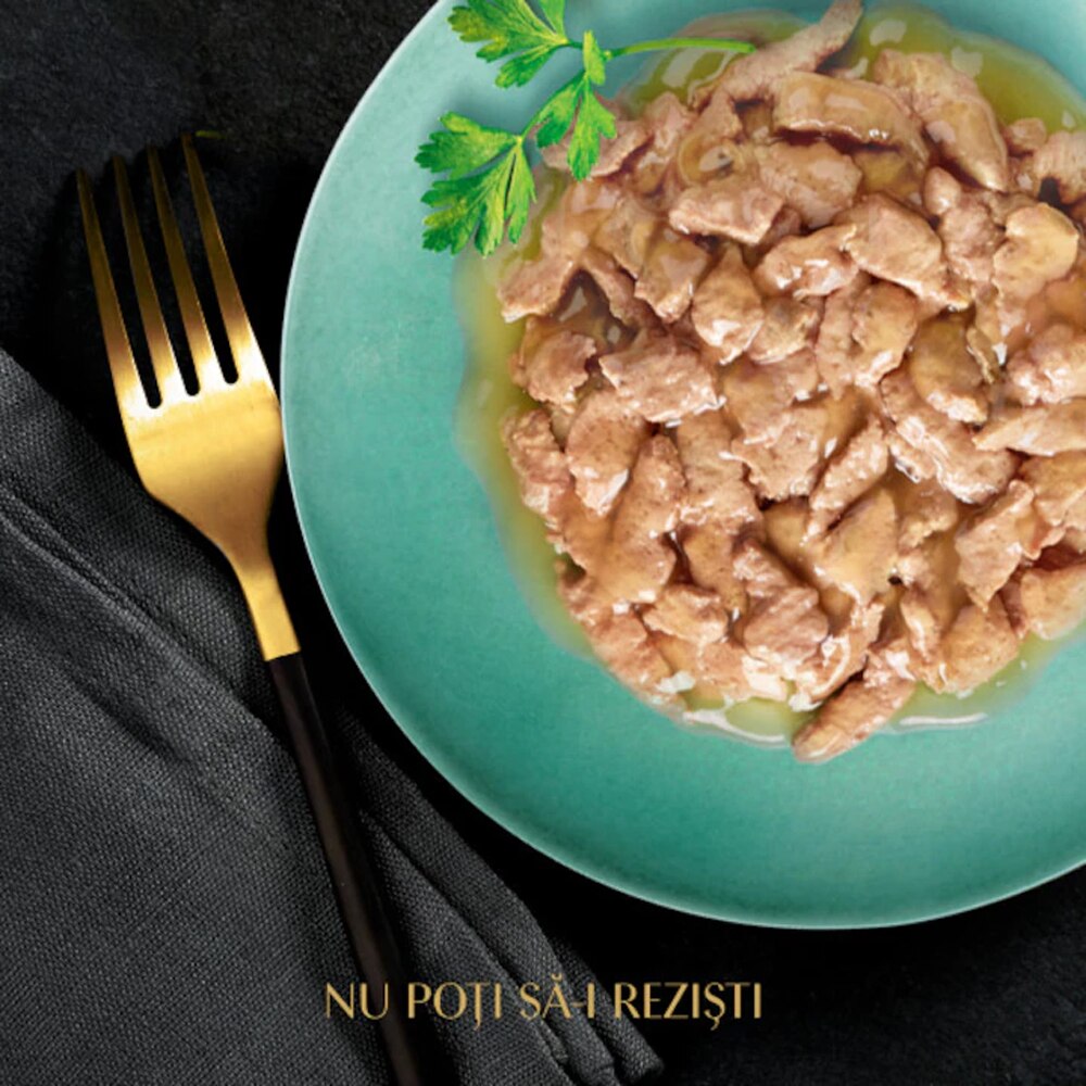 Hrana umeda pentru pisici SHEBA Select Slices, Adult, Peste in sos, 13 x 4 x 85 g