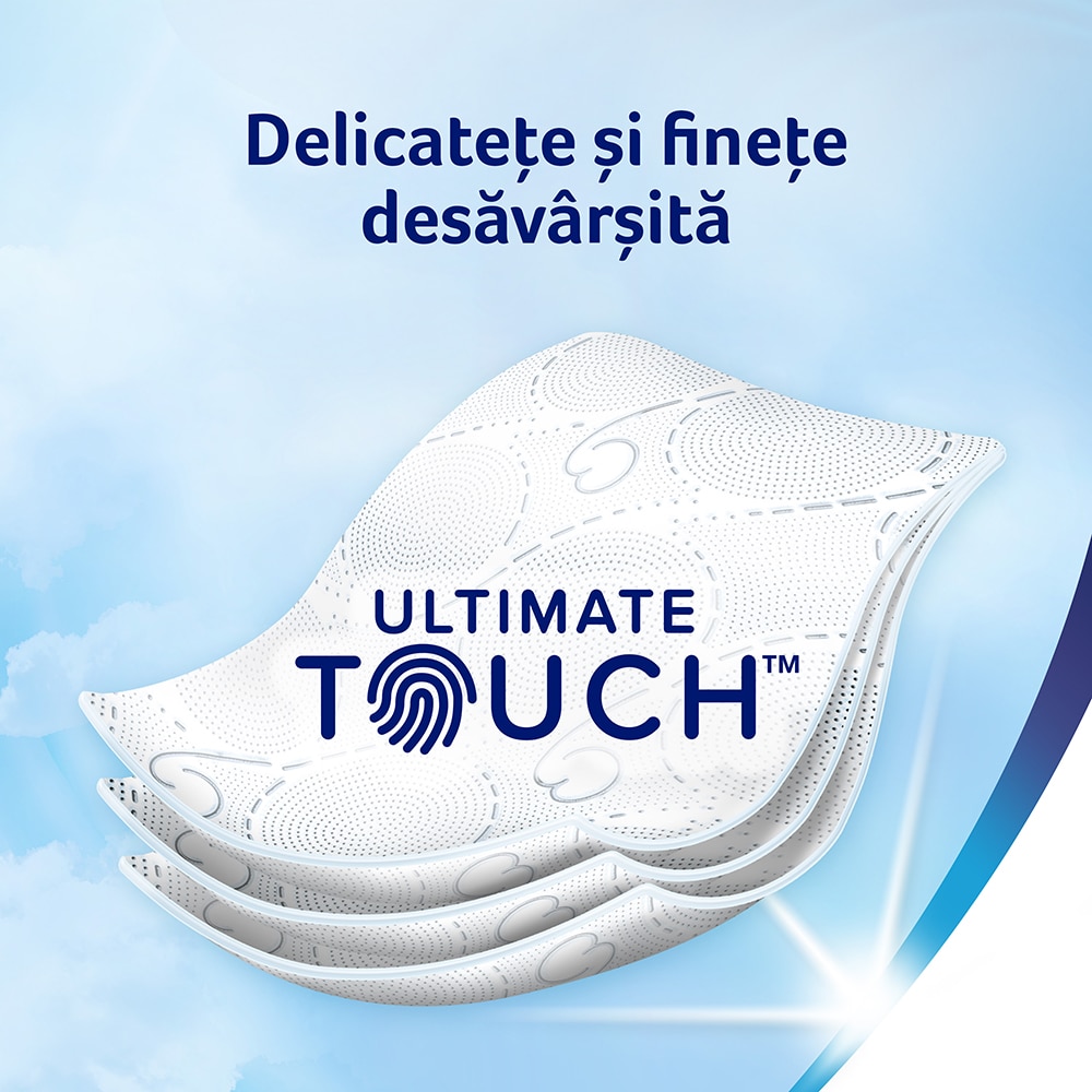 Hartie igienica ZEWA Deluxe Delicate Care, 3 straturi, 24 role