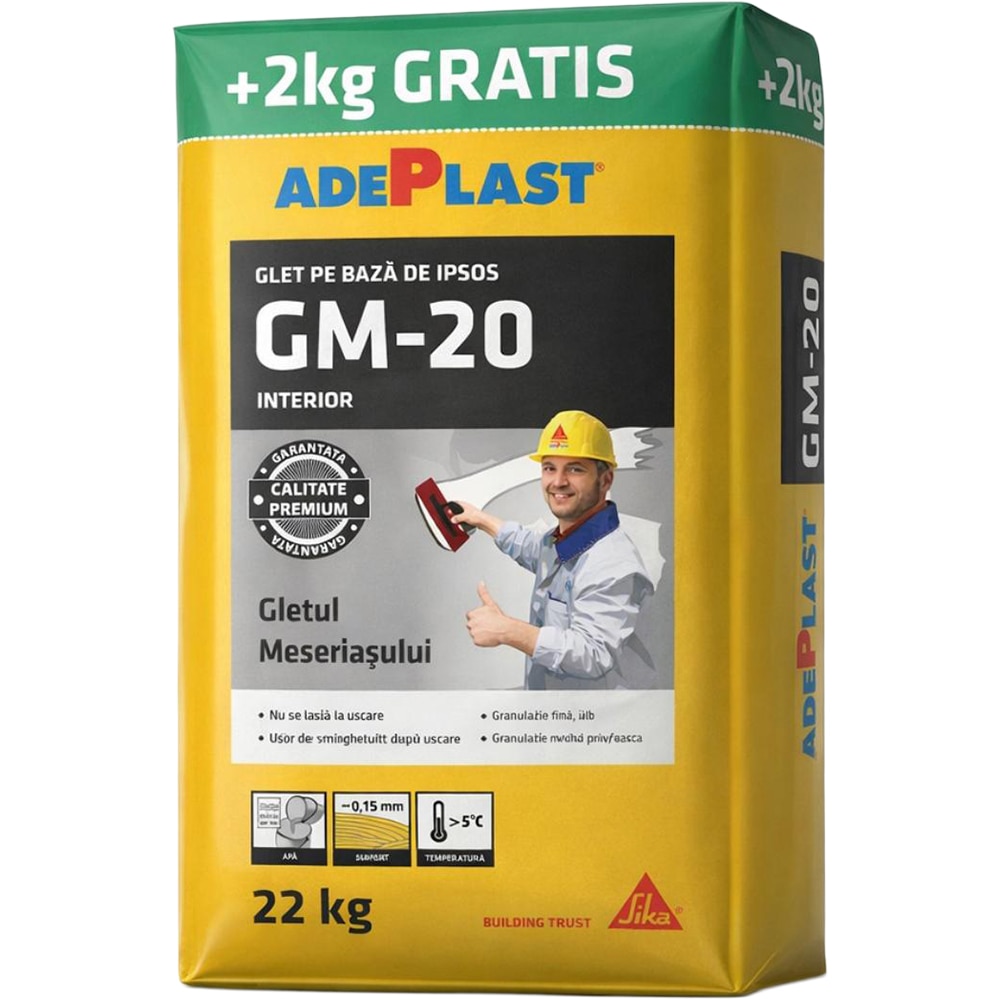 Glet ADEPLAST GM-20, 22Kg