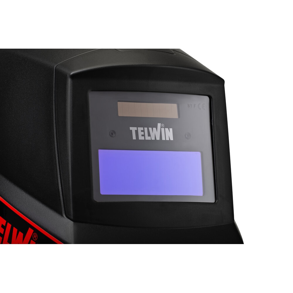 Masca de sudura TELWIN Lion DIN11, cristale lichide, negru