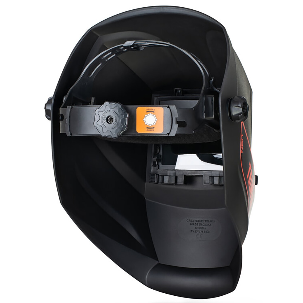 Masca de sudura TELWIN Lion DIN11, cristale lichide, negru