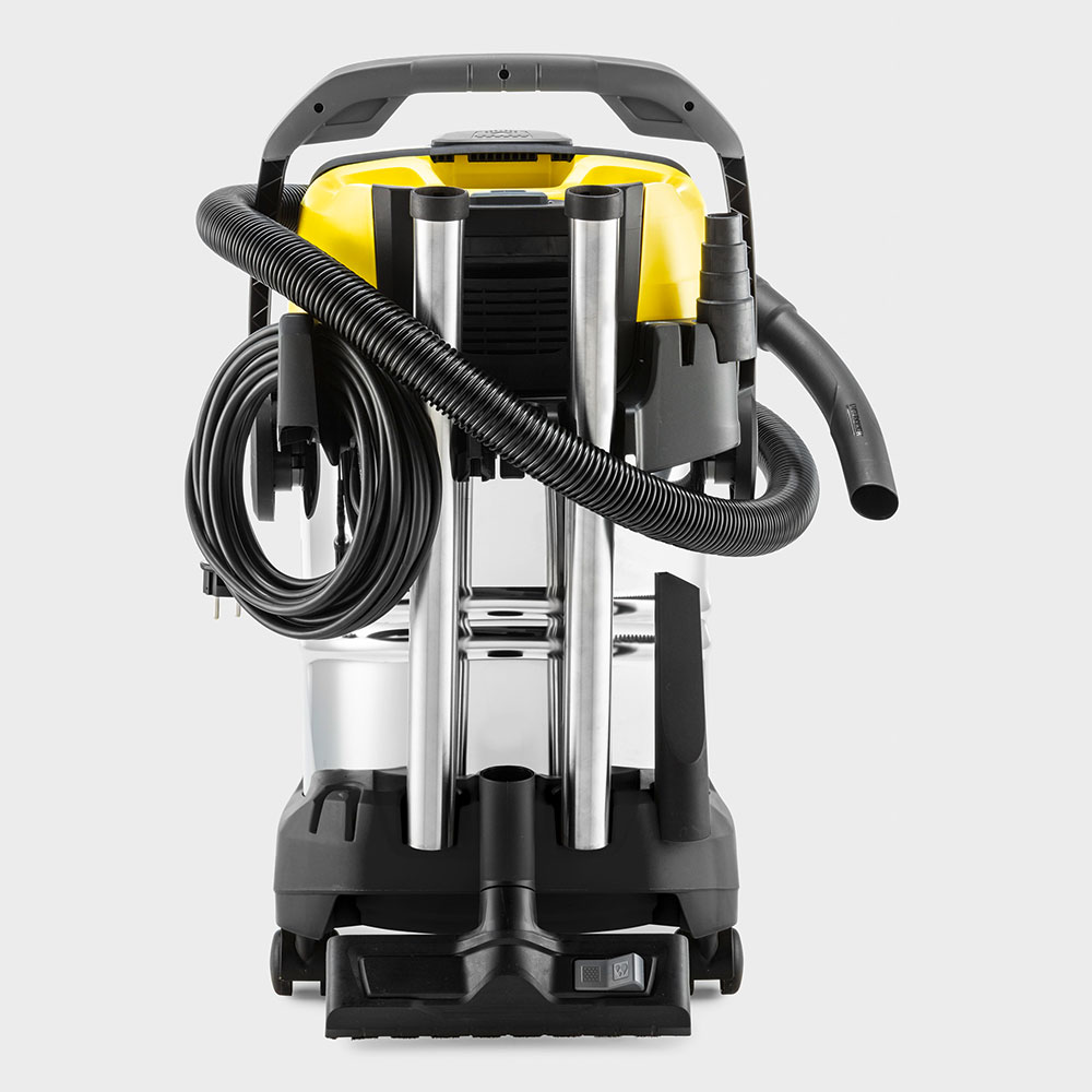 Aspirator multifunctional KARCHER WD 7 Control P S 30/6/35/T 1.628-385.0, 30l, 1400W, 73dB, argintiu-negru