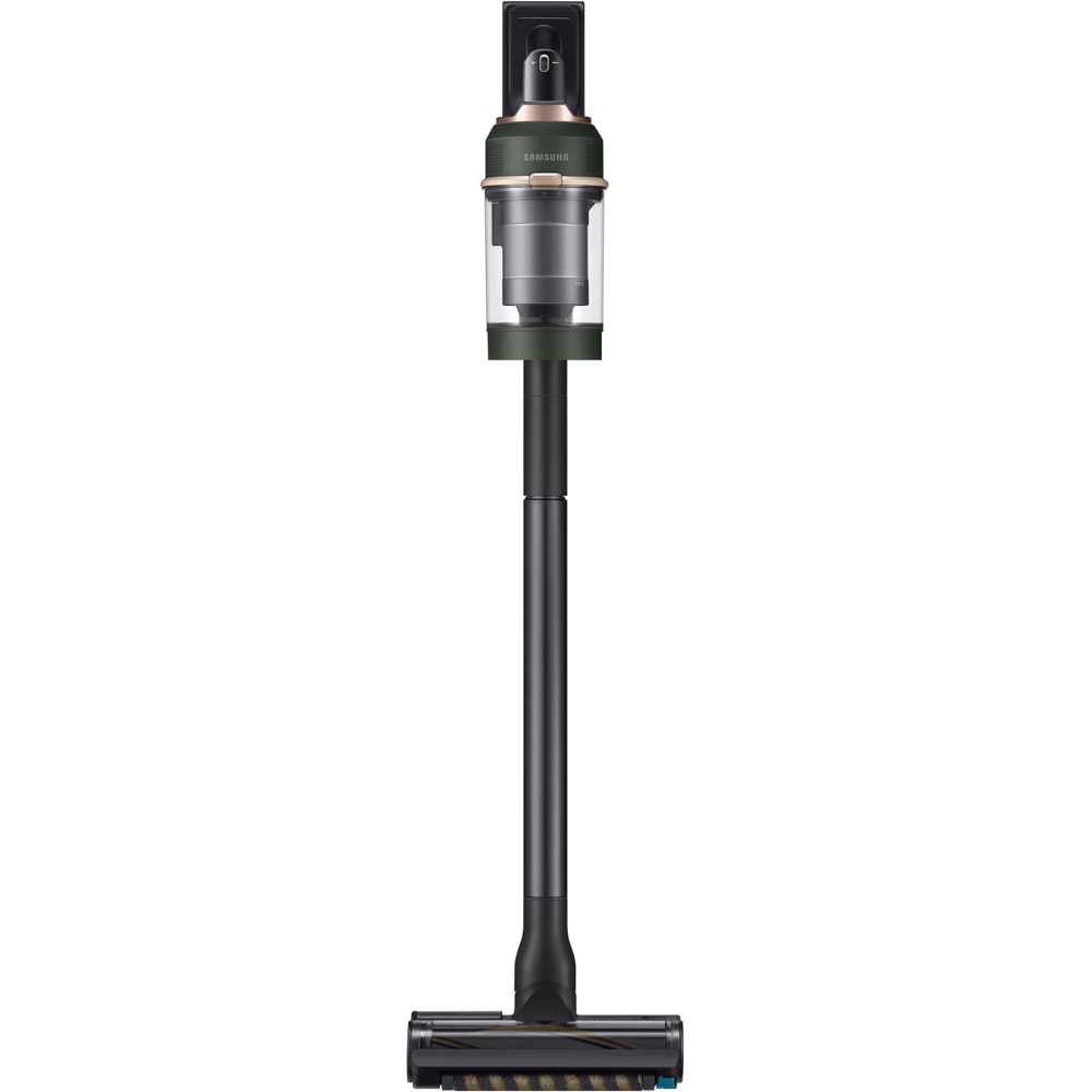 Aspirator vertical SAMSUNG Bespoke Jet Plus Complete Extra VS20B95943N/GE, 0.5l, 25.2V, autonomie max 120 min, verde inchis-negru