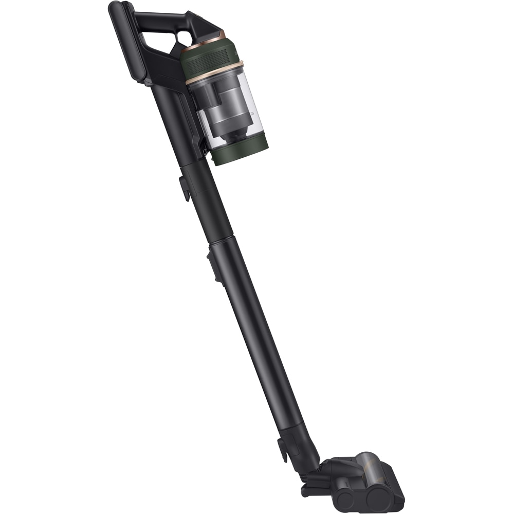 Aspirator vertical SAMSUNG Bespoke Jet Plus Complete Extra VS20B95943N/GE, 0.5l, 25.2V, autonomie max 120 min, verde inchis-negru