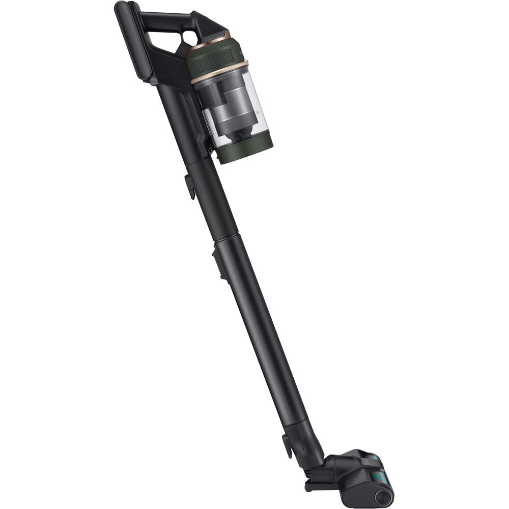 Aspirator vertical SAMSUNG Bespoke Jet Plus Complete Extra VS20B95943N/GE, 0.5l, 25.2V, autonomie max 120 min, verde inchis-negru