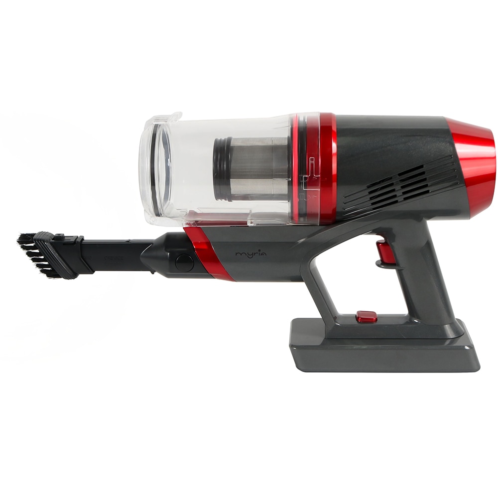 Aspirator vertical MYRIA MY4568, 0.5l, 22.2V, autonomie max 30 min, gri-rosu