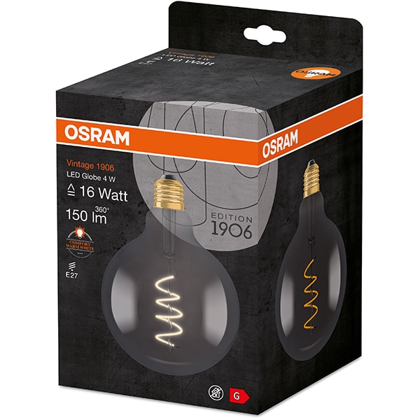 Bec LED Vintage OSRAM 4058075269989, E27, 4W, 140lm, lumina calda 