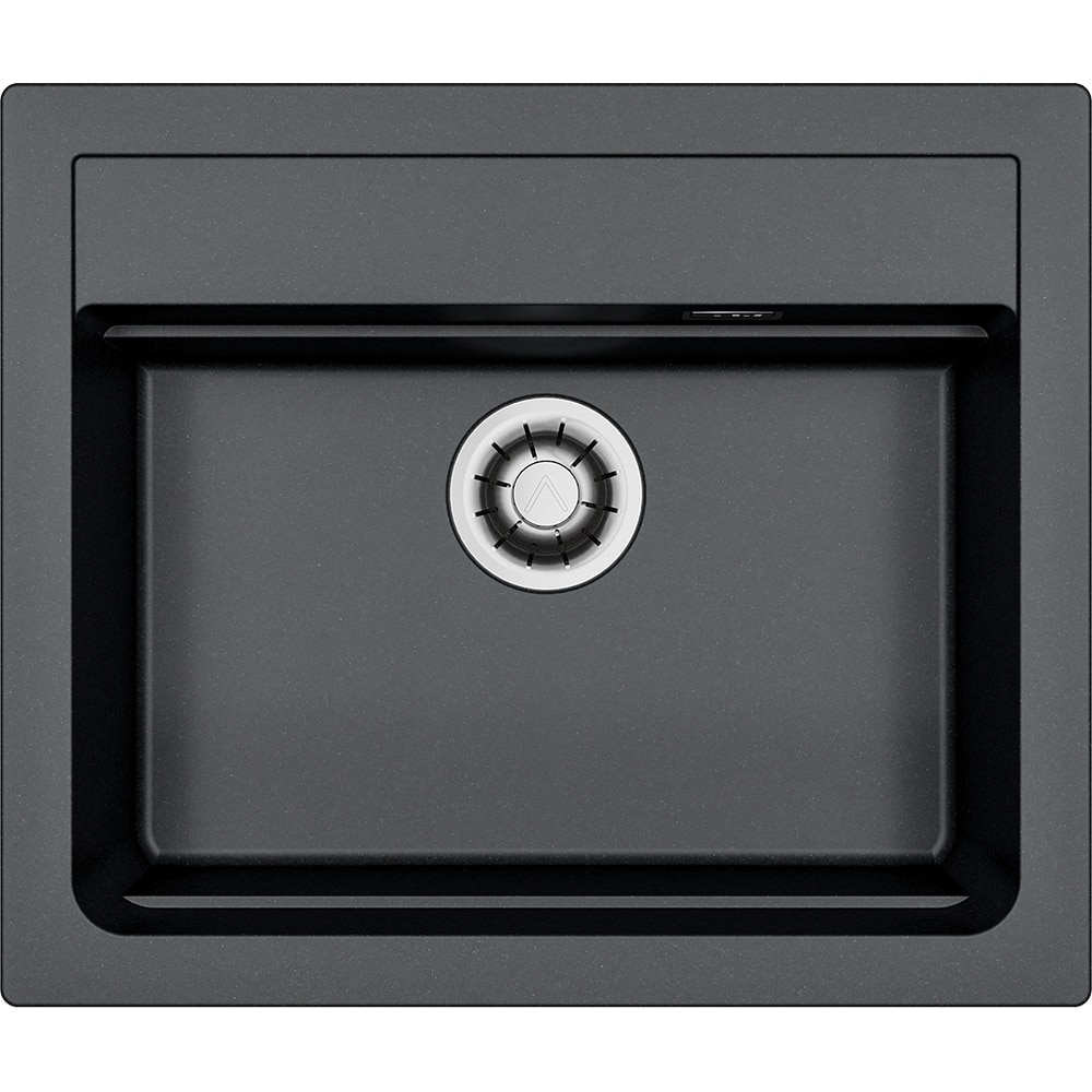 Chiuveta bucatarie ALVEUS Atrox 30 A91, 1 cuva, compozit granit, negru