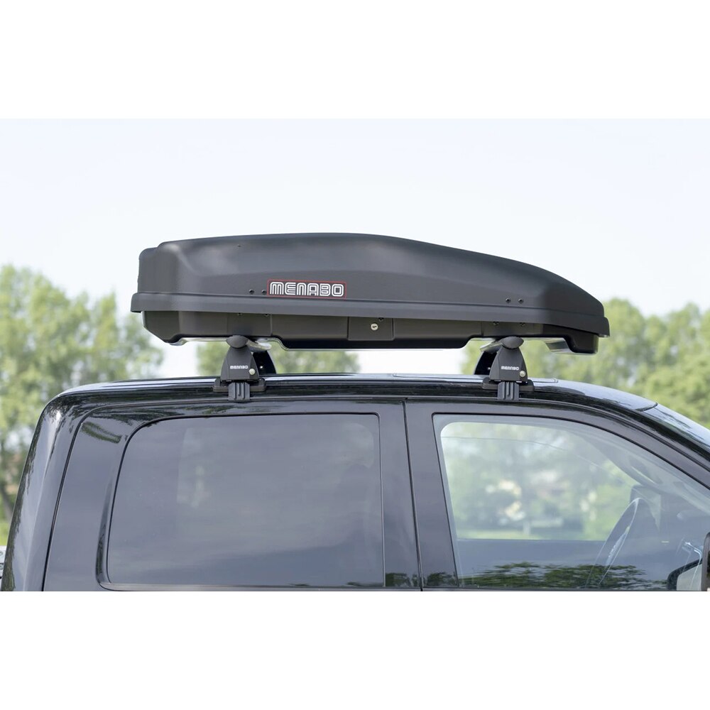 Cutie portbagaj MENABO Satellite, 330l, negru mat