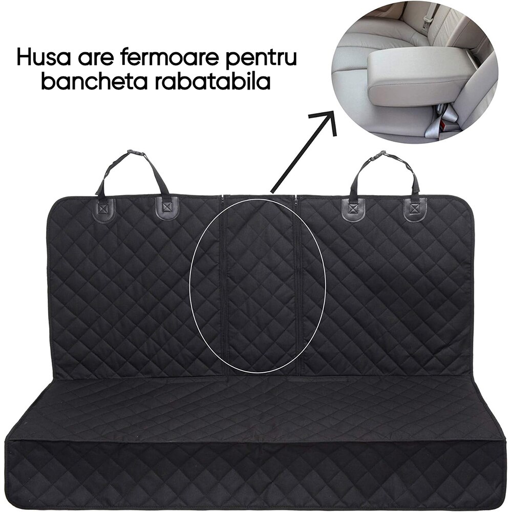 Husa protectie animale bancheta ROLL FAST 10220R, 133 x 43 x 116cm, negru