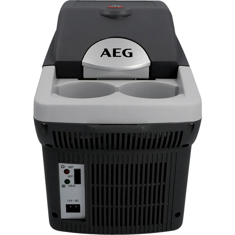 Lada frigorifica auto portabila AEG BK6, 12V, racire si incalzire, suport pahare, 6L