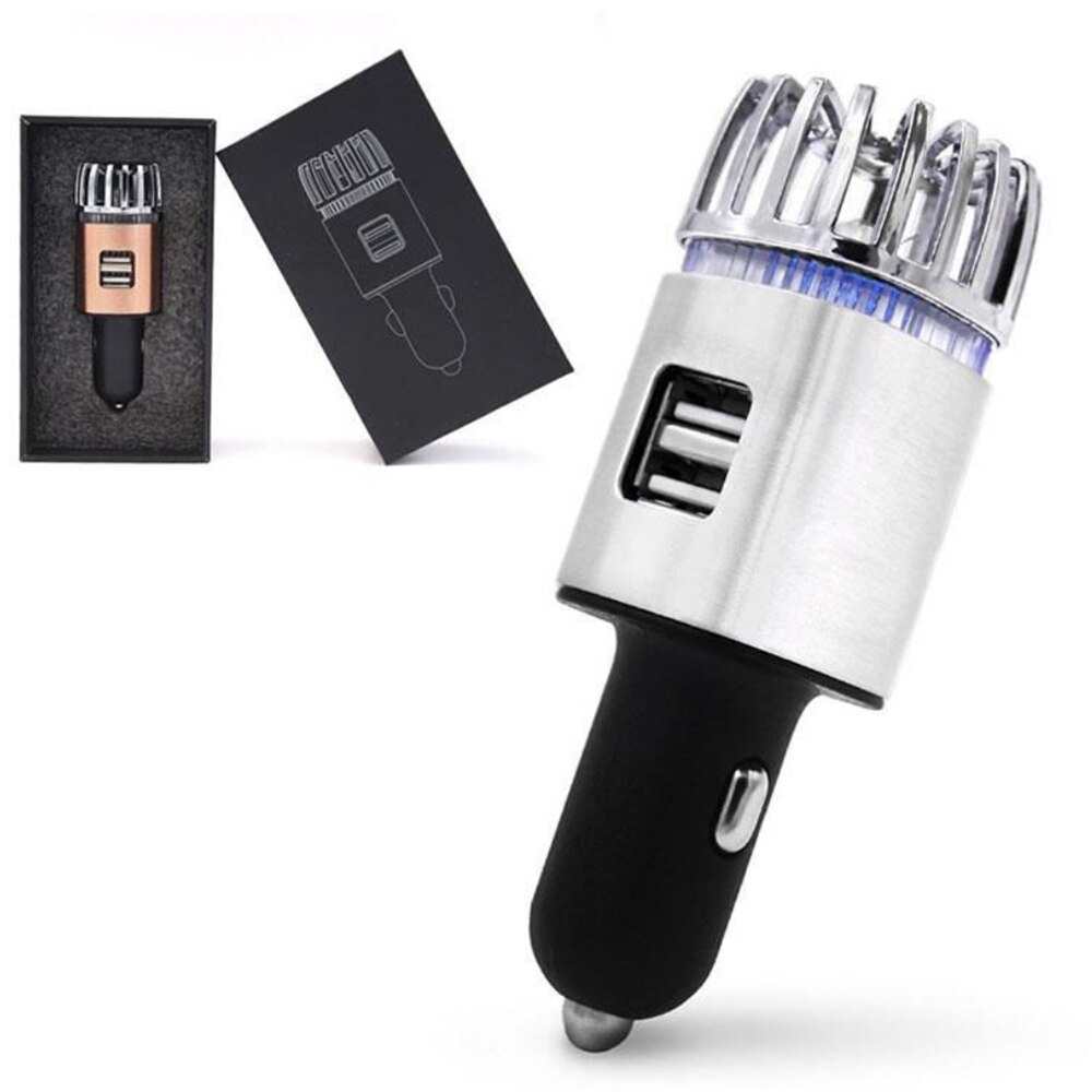 Purificator aer auto, ROLL FAST 11022R, incarcator USB, negru