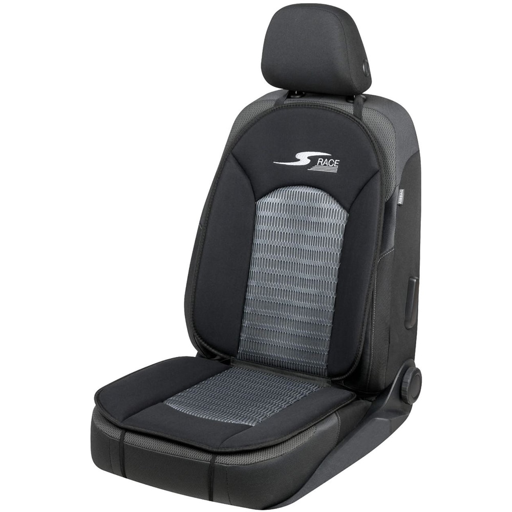 Husa scaun WALSER 11652, poliester, negru