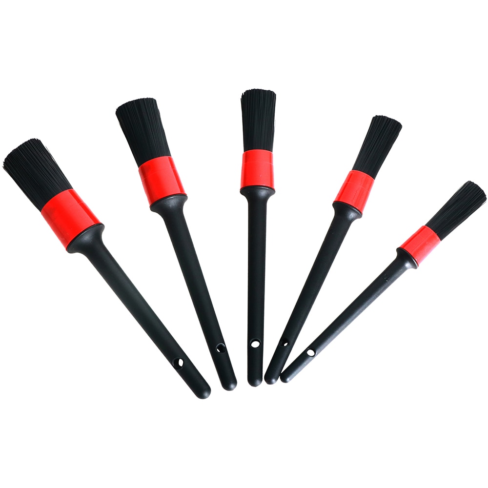 Set 5 pensule detailing ROLL FAST 12111R, diametre 35/30/27/24/22mm, rosu