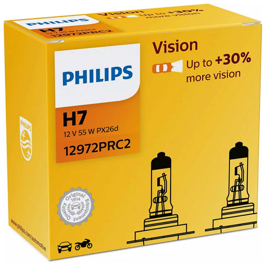 Bec auto Halogen PHILIPS Premium, H4, 60/55W, 2buc