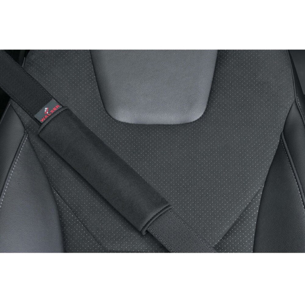 Set protectii centuri auto WALSER 13565, 2buc, negru