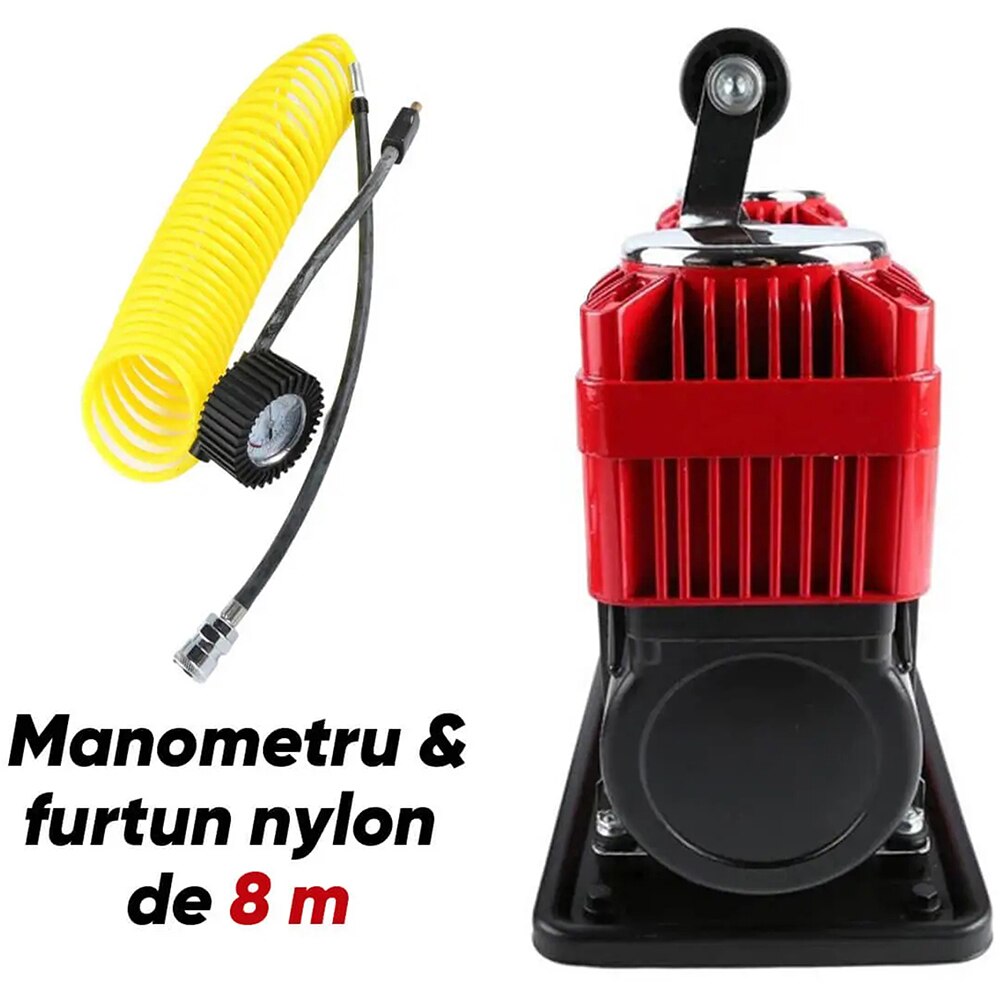 Compresor auto profesional ROLL FAST 18610R, 150PSI, 12V