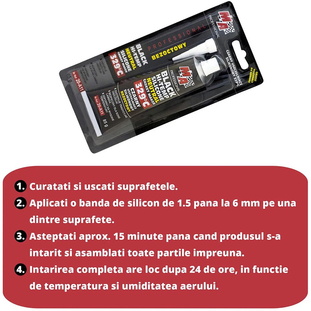 Silicon etanjare garnituri MA PROFESSIONAL, 329C, 85g