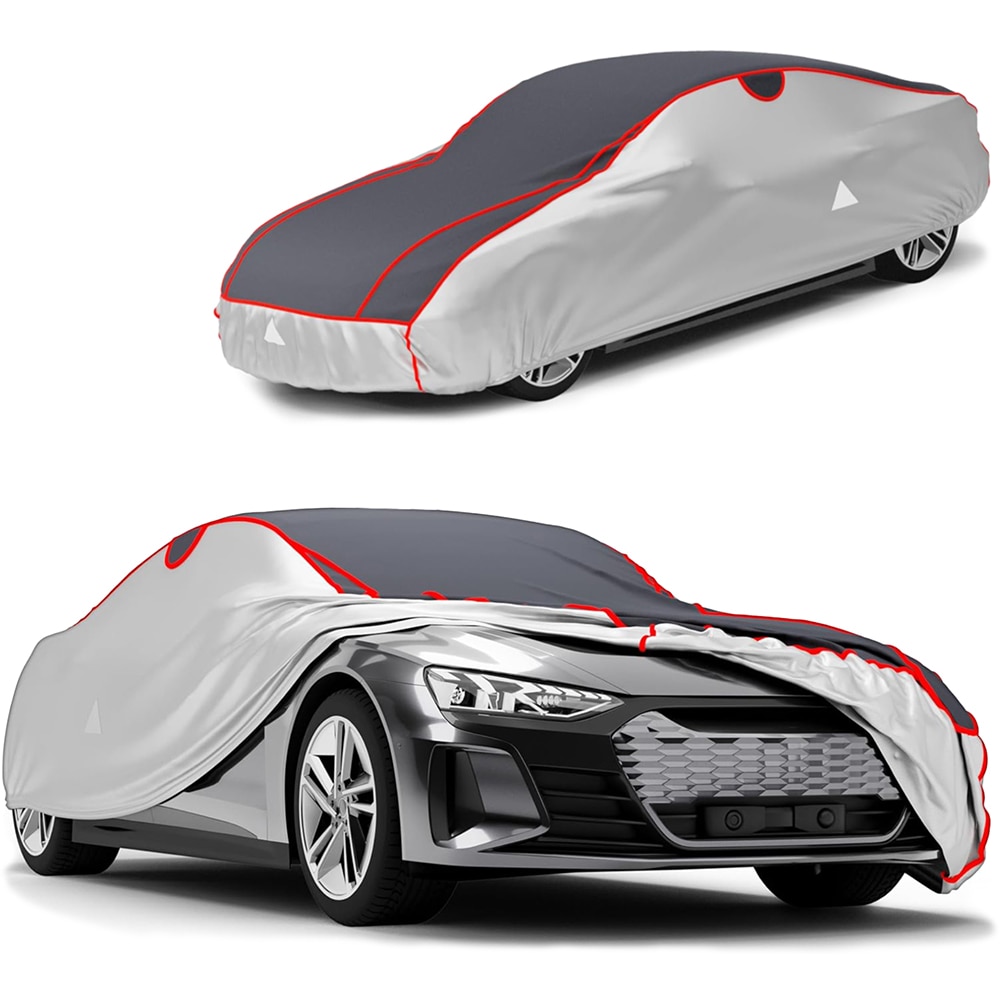 Prelata auto WALSER Premium Hybrid L, 475 x 162 x 117 cm, gri