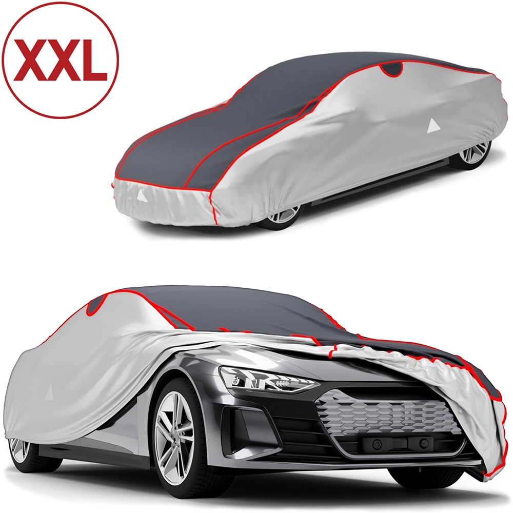 Prelata auto WALSER Premium Hybrid XXL, 575 x 203 x 120 cm, gri
