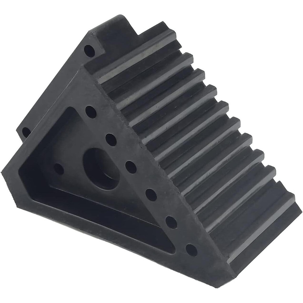 Cale blocare roti ROLL FAST 56480R, cauciuc, negru, 2buc