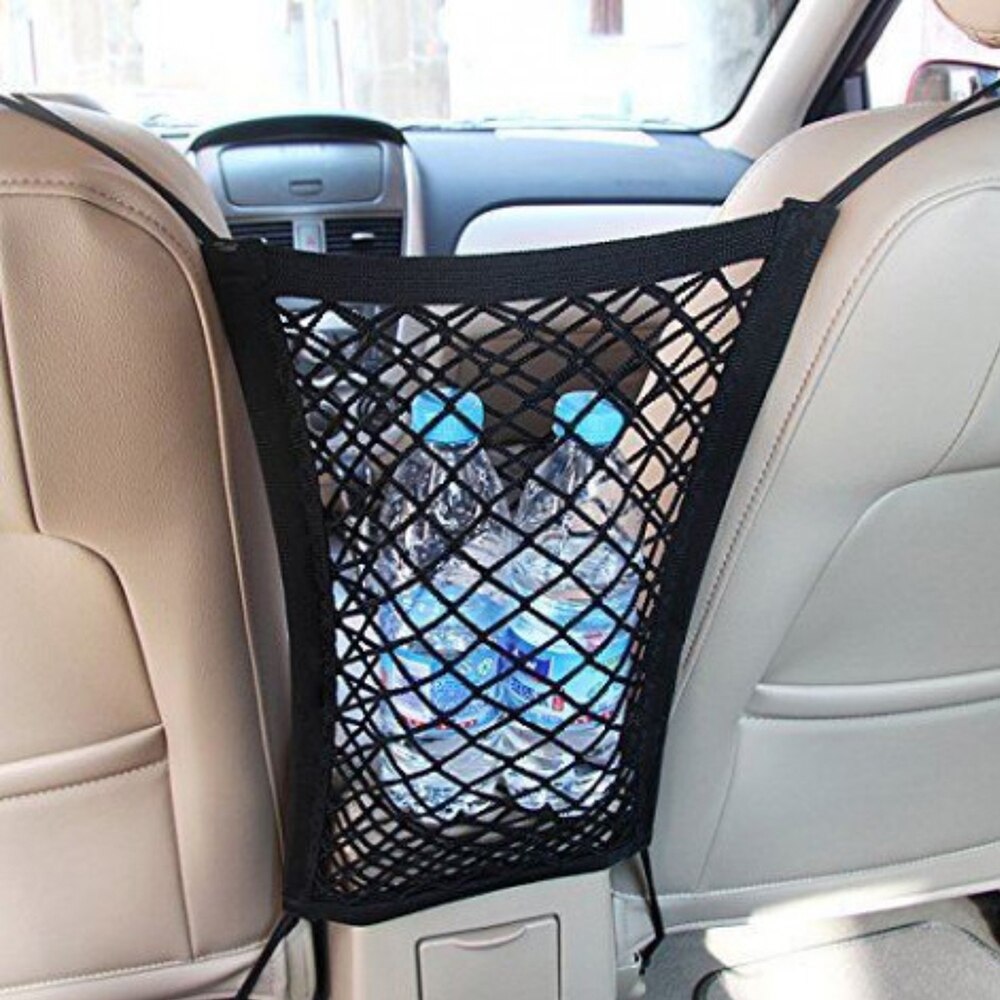 Organizator scaun CARMAX, 30 x 28cm, plasa, negru