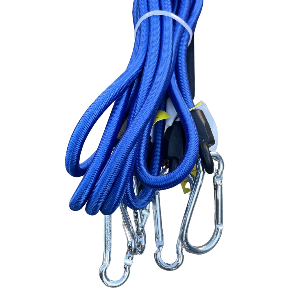 Chinga elastica CARMAX, 8mm x 150cm, 2 buc, albastru