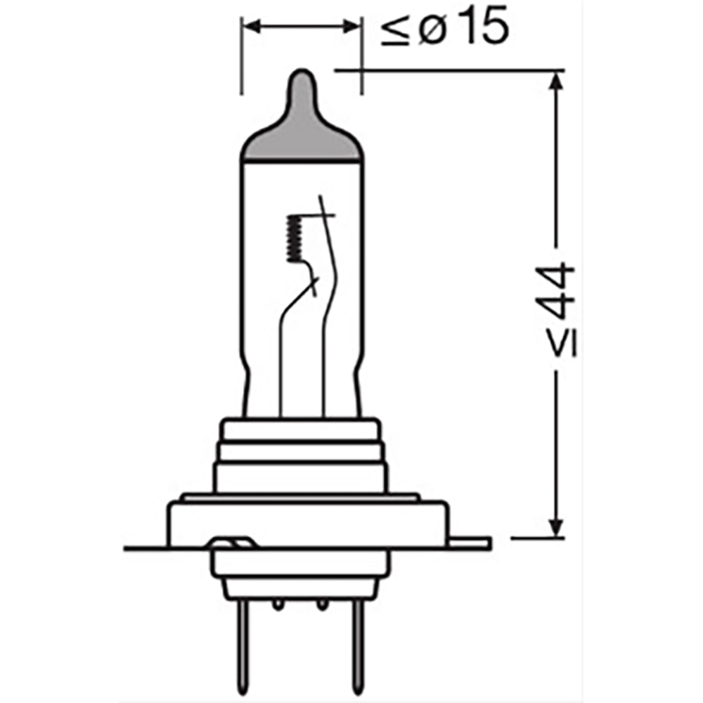 Bec auto OSRAM Night Breaker Laser, 55W, 12V, H7, 2buc