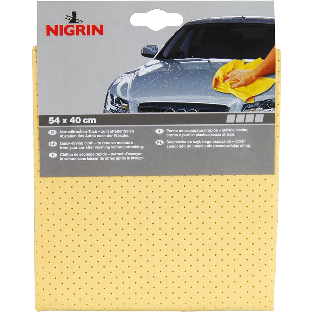 Laveta uscare NIGRIN 71100, 54 x 40cm, galben