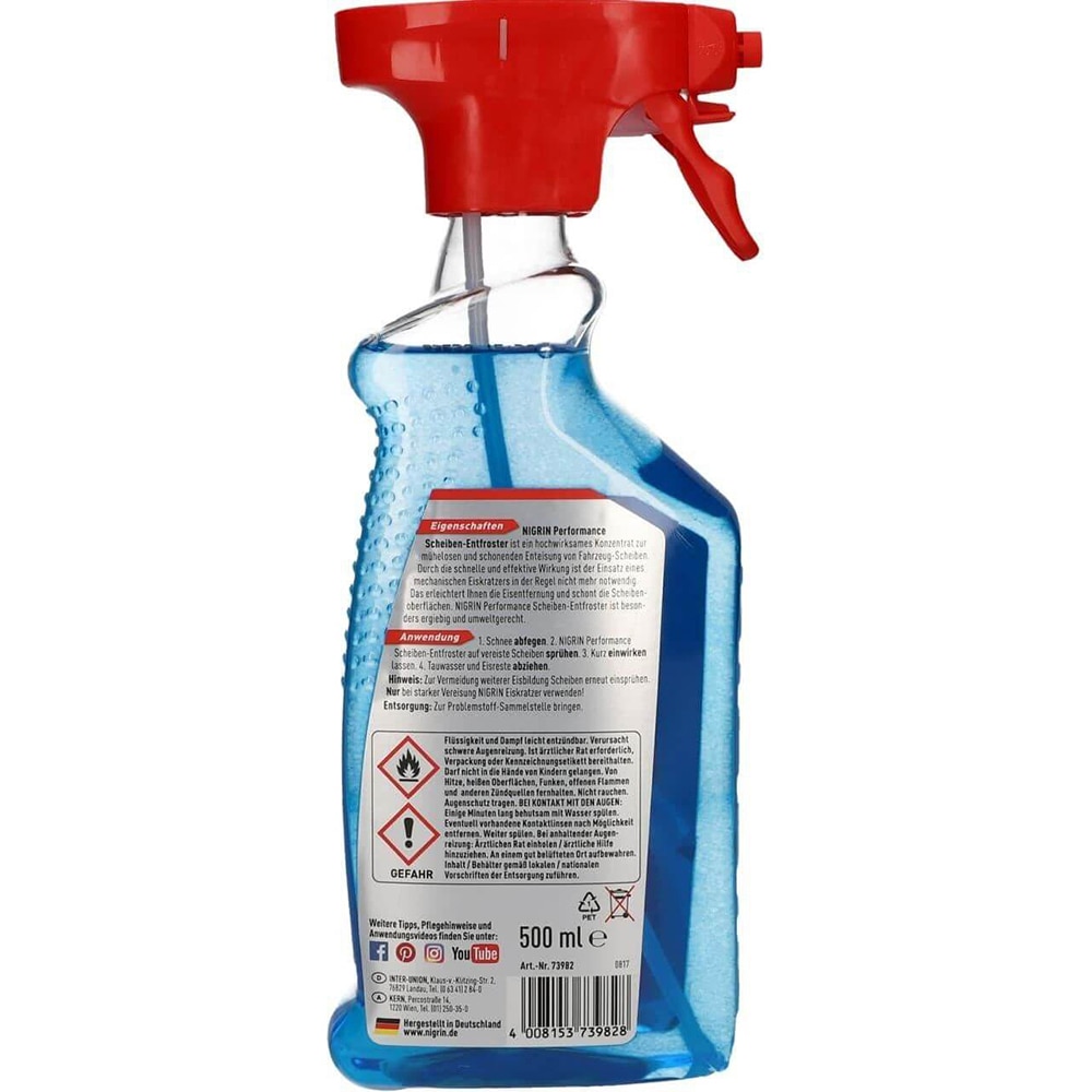 Solutie dezghetare NIGRIN 3982, -55C, 500ml