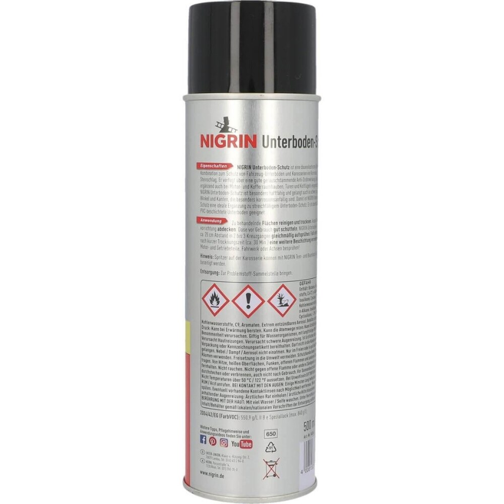 Spray bitum negru NIGRIN 74034, 500ml