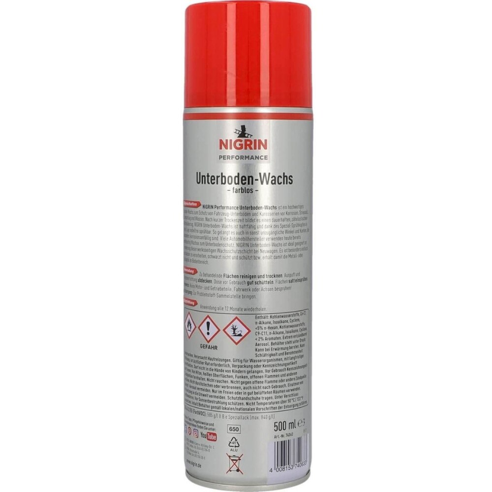 Spray ceara incolor NIGRIN 74063, 500ml