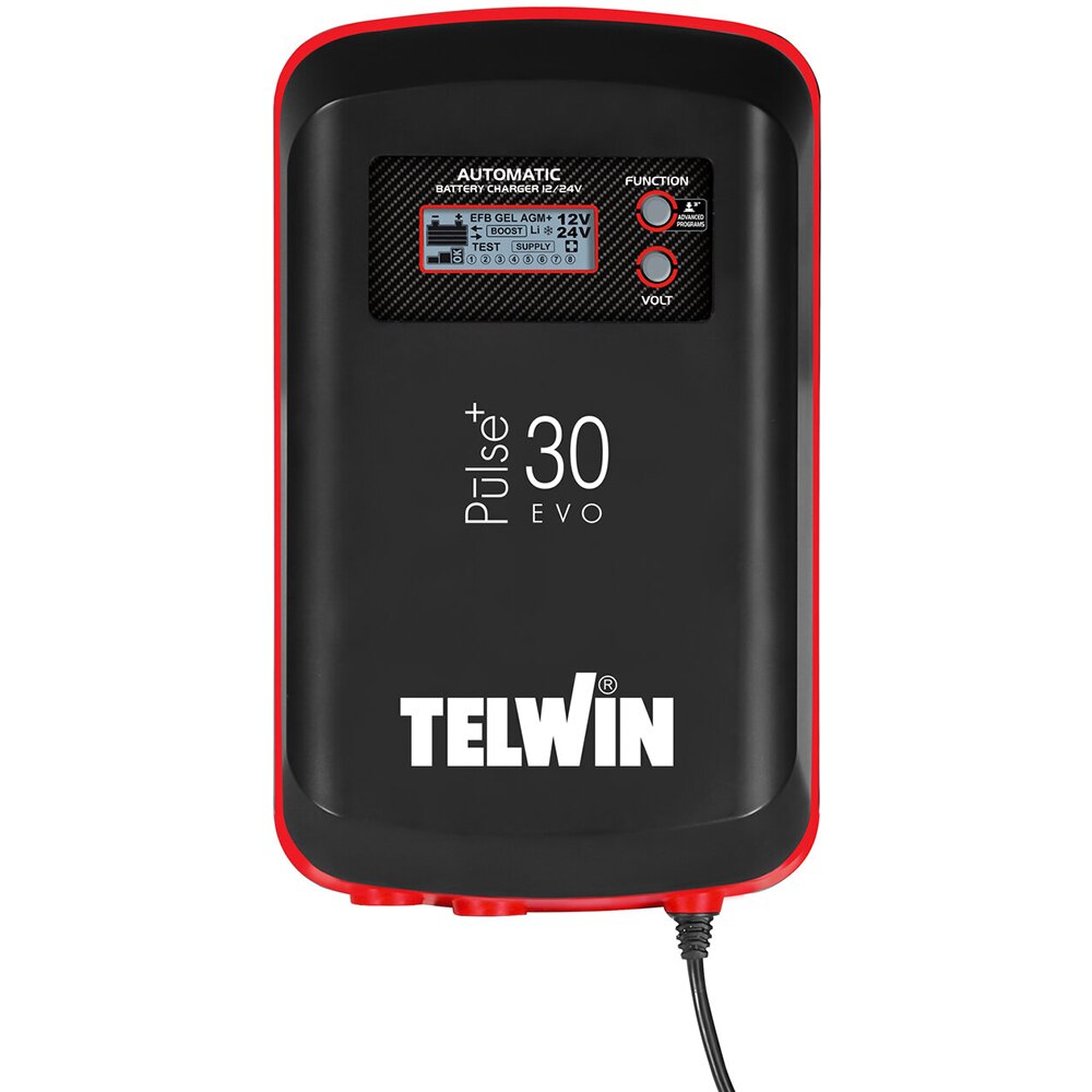 Redresor auto TELWIN Pulse 30 Evo, 12V/20V, 27/15A