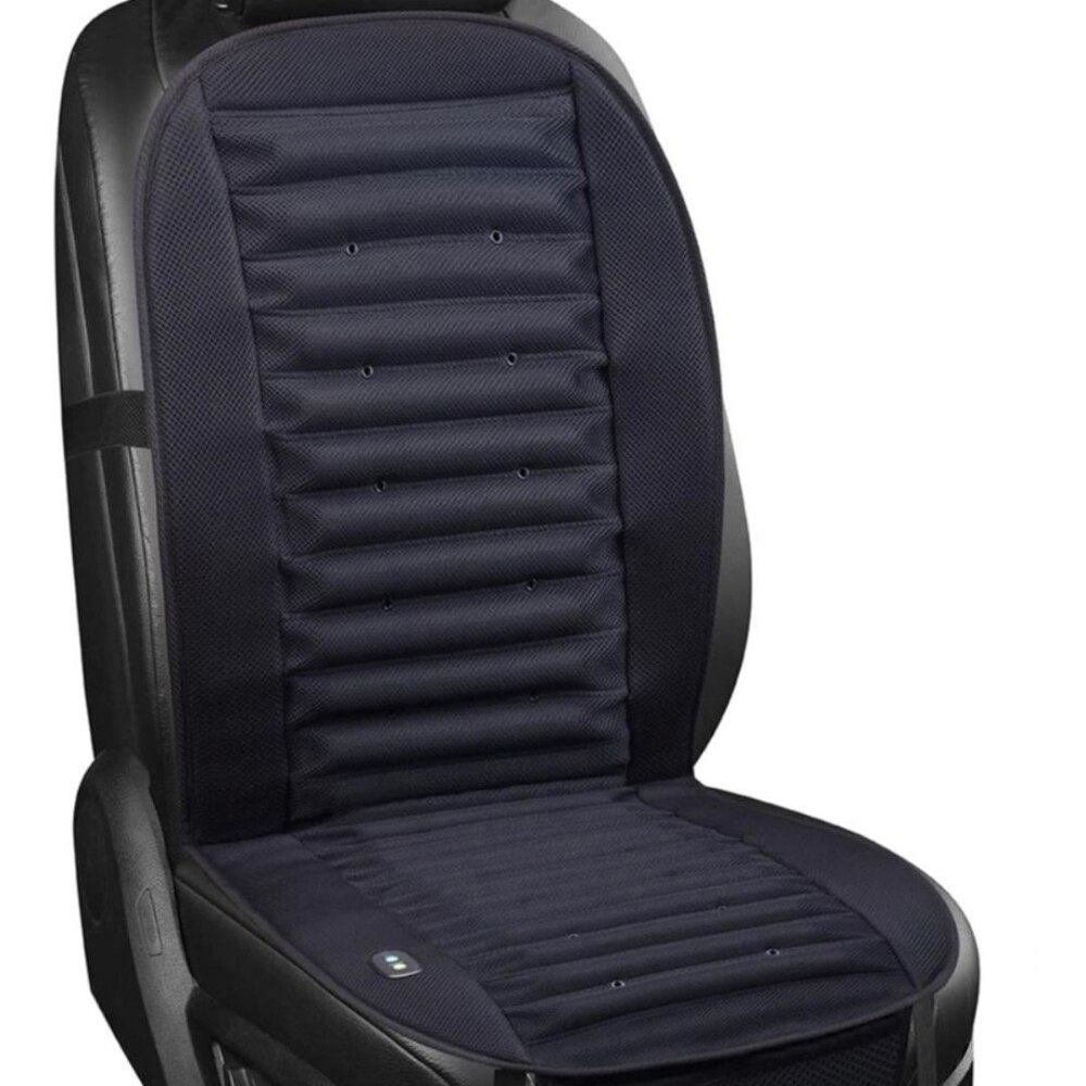 Husa scaun ROLL FAST 86130R, ventilatie, 12V, negru
