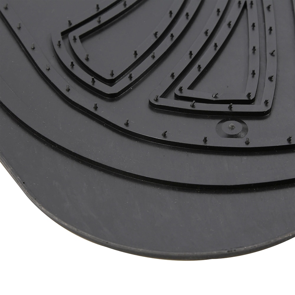 Set 4 covorase auto ROLL FAST 91571R Racer, PVC, 4 buc, negru