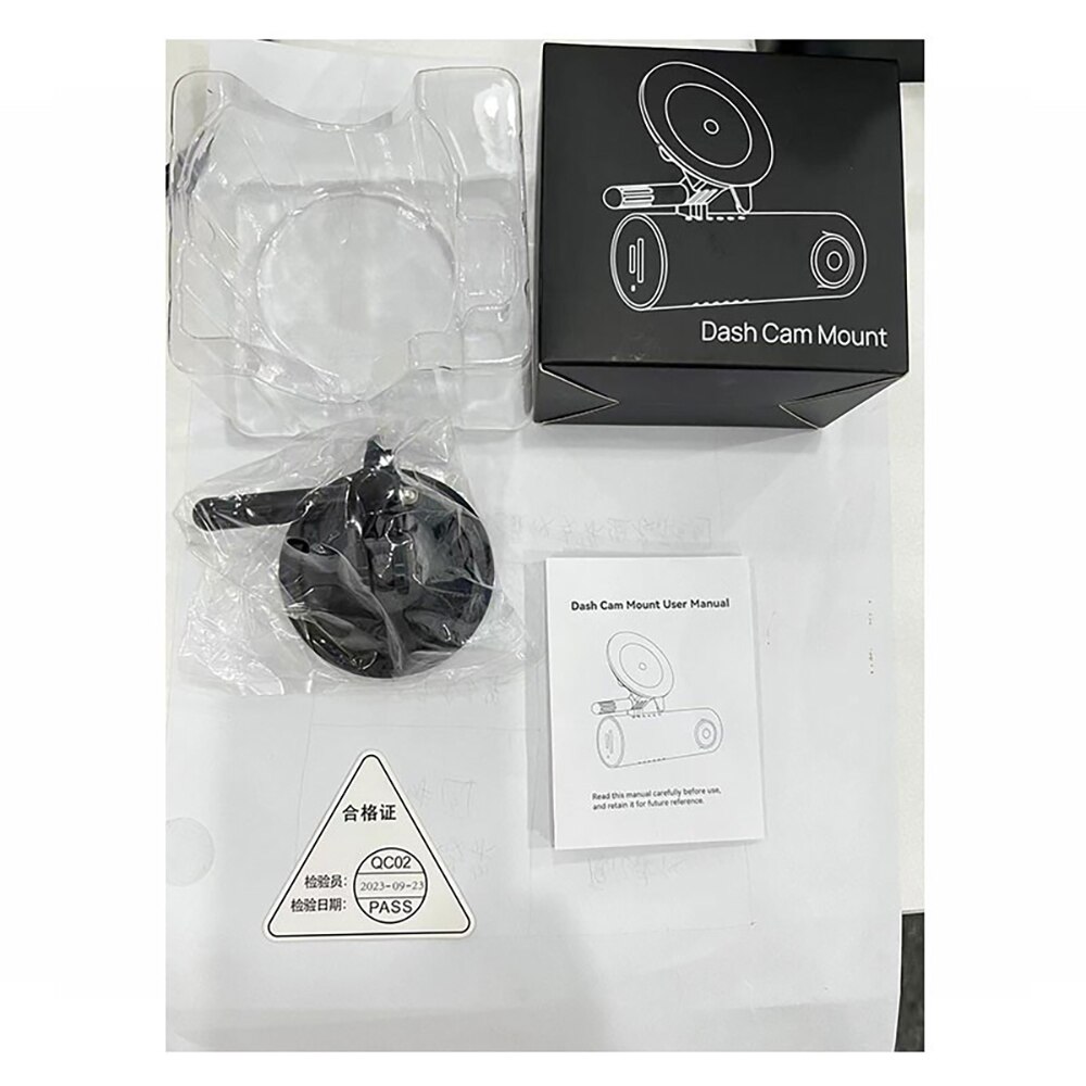 Suport cu ventuza camere DVR 70MAI 7N01, compatibil cu Dashcam 1S (D06), M300, M200, M310, negru