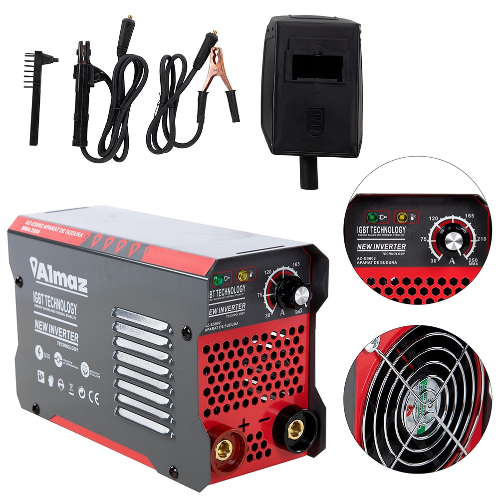 Aparat de sudura MMA ALMAZ AZ-ES002, 250A, electrod 1.6-4.0mm