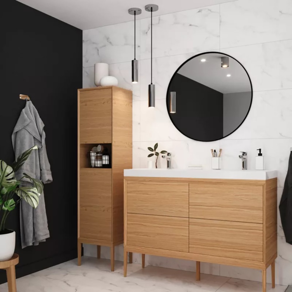 Pendul GOODHOME Ipsoot, LED, 600lm, 4000K, crom