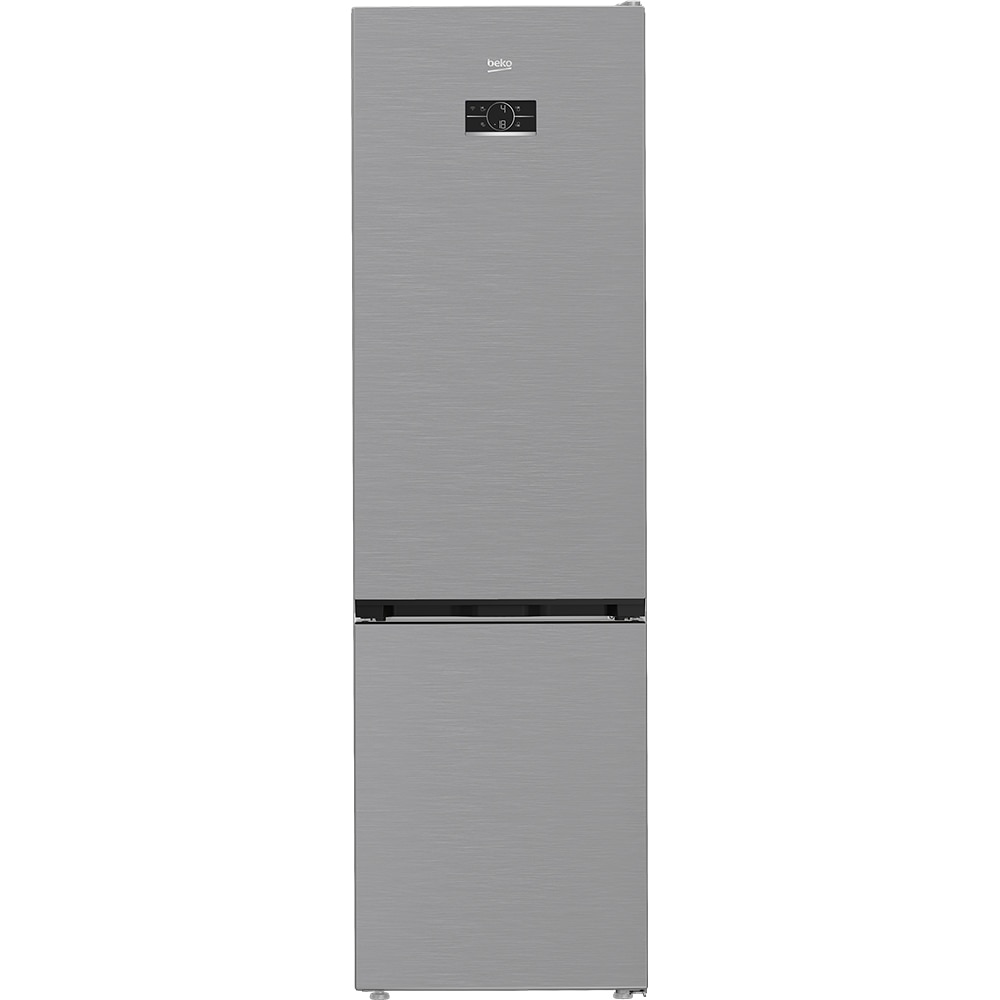 Combina frigorifica BEKO B3RCNA415HXB1, No Frost, 415 l, H 203.5 cm, Clasa D, argintiu