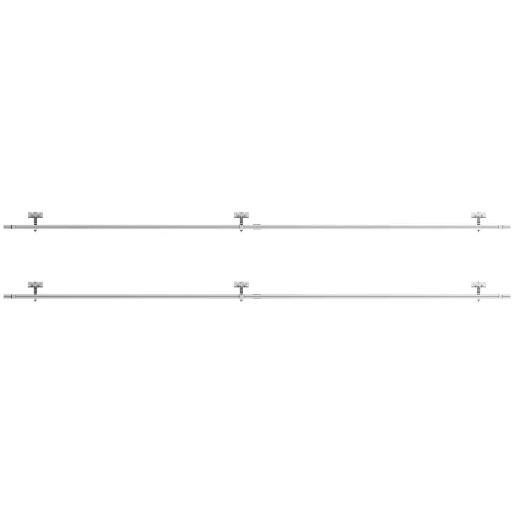 Suport panouri ANKER B5606341, 2 bucati, argintiu