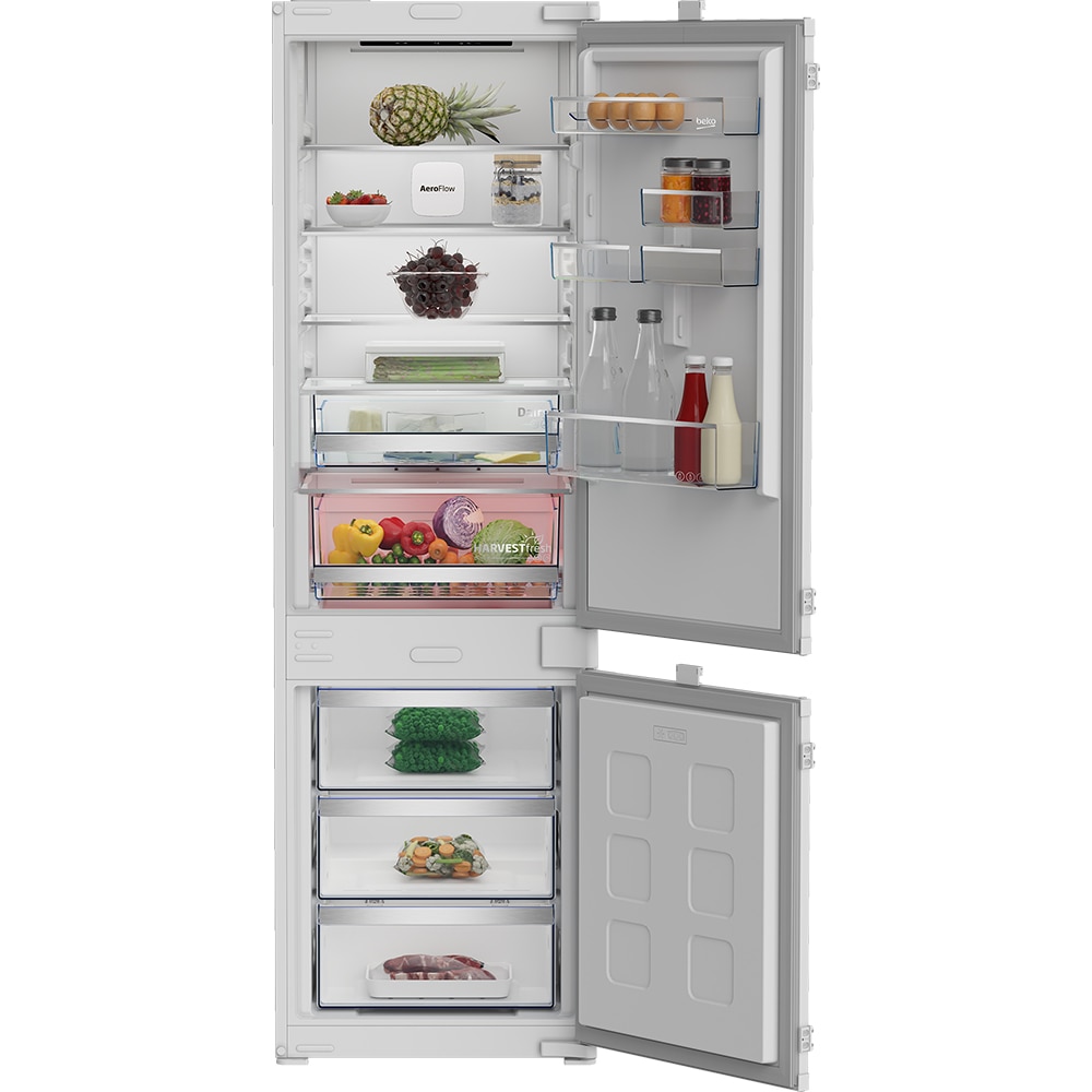 Combina frigorifica incorporabila BEKO B7BCNA295HS1, No Frost, 270 l, H 177.5 cm, Clasa D